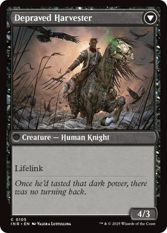 Desperate Farmer // Depraved Harvester [Innistrad Remastered]-2