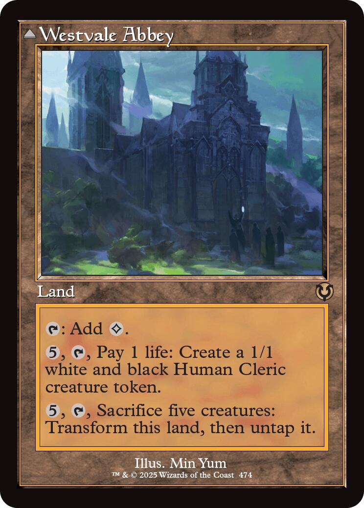 Westvale Abbey // Ormendahl, Profane Prince (Retro Frame) [Innistrad Remastered]-1
