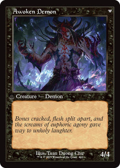 Ecstatic Awakener // Awoken Demon (Retro Frame) [Innistrad Remastered]-2