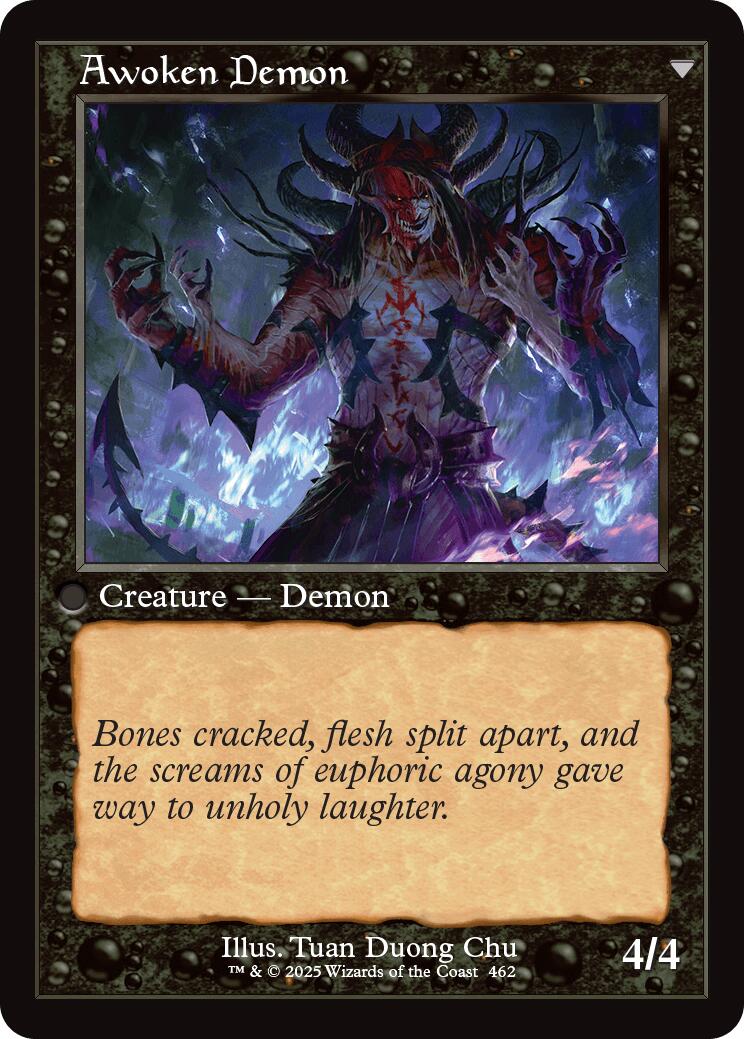 Ecstatic Awakener // Awoken Demon (Retro Frame) [Innistrad Remastered]-2