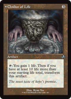 Chalice of Life // Chalice of Death (Retro Frame) [Innistrad Remastered]-1