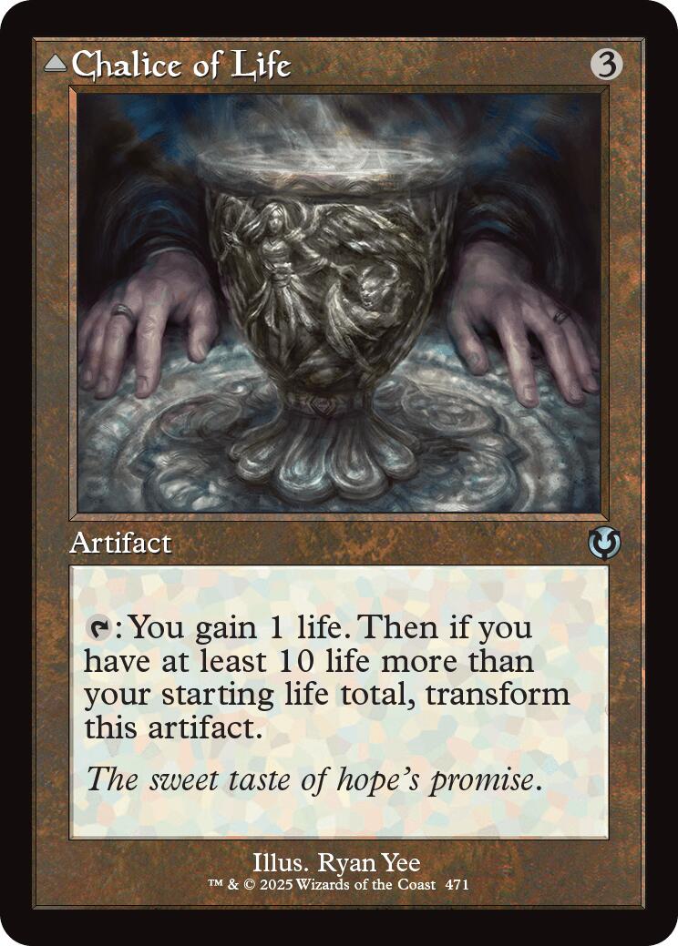 Chalice of Life // Chalice of Death (Retro Frame) [Innistrad Remastered]-1