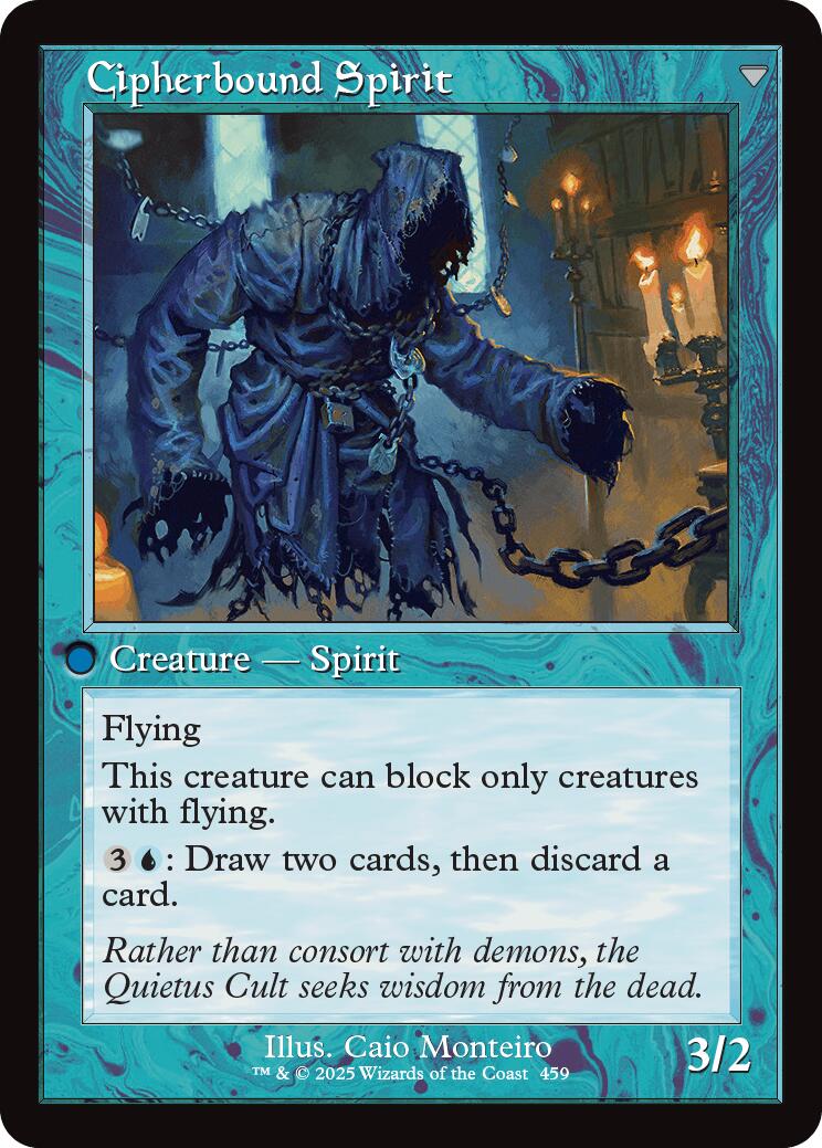 Soulcipher Board // Cipherbound Spirit (Retro Frame) [Innistrad Remastered]-2