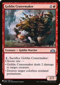 Goblin Cratermaker [The List]-1