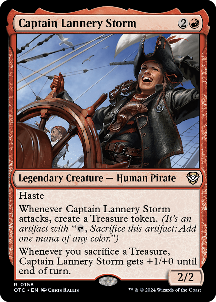 Captain Lannery Storm [Outlaws of Thunder Junction Commander]-1