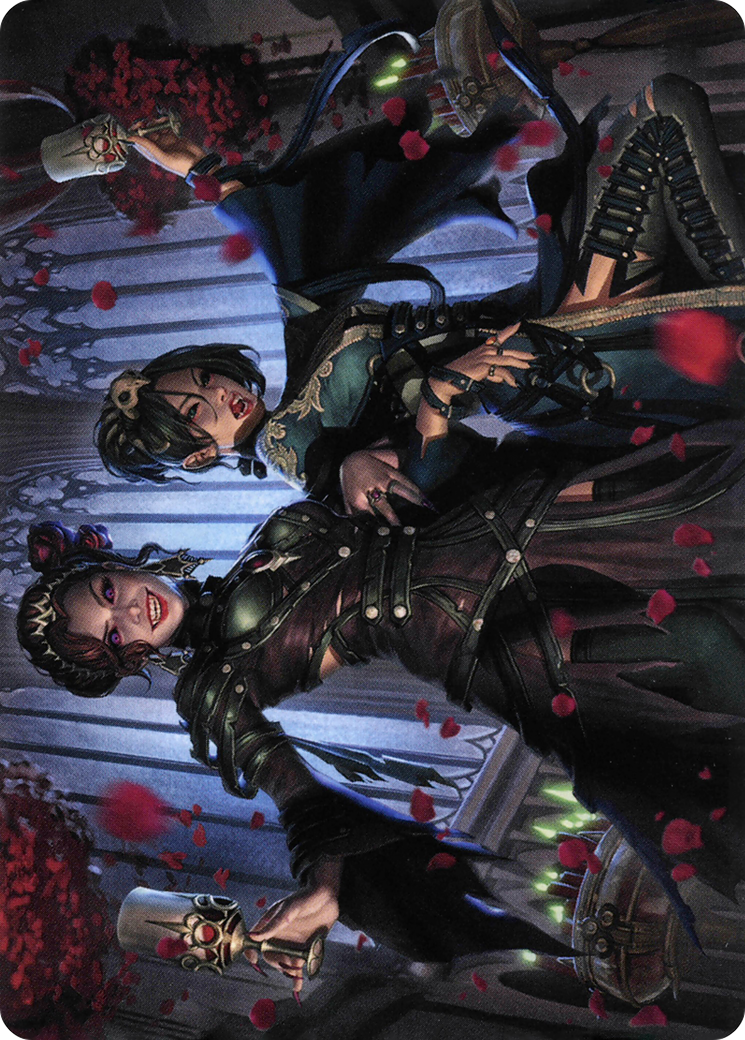 Falkenrath Celebrants // Falkenrath Celebrants (AVOW-073) - Crimson Vow Art Series (Borderless)-1