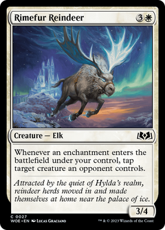 Rimefur Reindeer [Wilds of Eldraine]-1