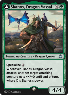 Skanos, Dragon Vassal (HBG-018) - Alchemy Horizons: Baldur's Gate-1