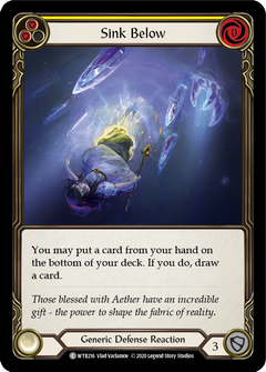 Sink Below (Yellow) [U-WTR216] (Welcome to Rathe Unlimited)  Unlimited Rainbow Foil-2