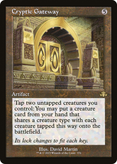 Cryptic Gateway (Retro) [Dominaria Remastered]-1