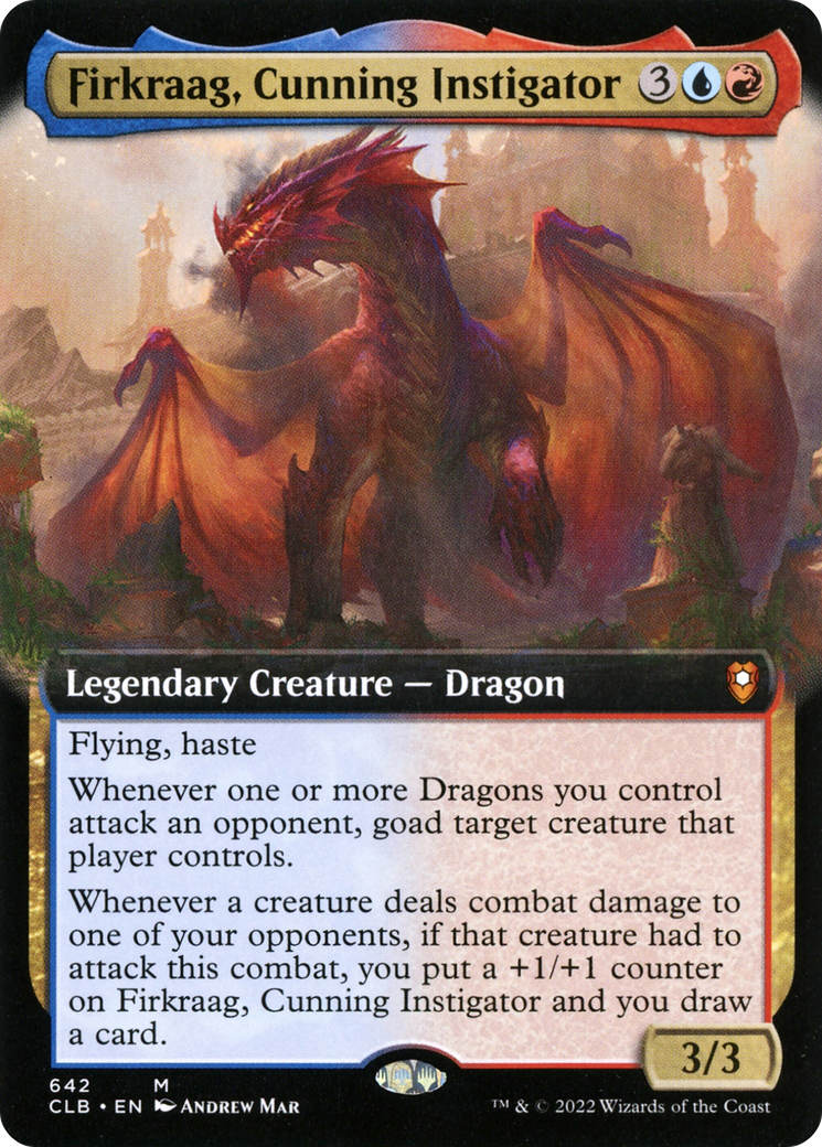 Firkraag, Cunning Instigator (Extended Art) [Commander Legends: Battle for Baldur's Gate]-1