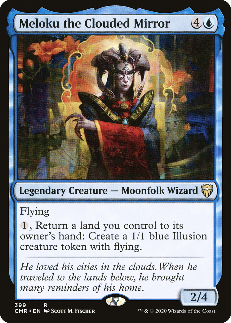 Meloku the Clouded Mirror [Commander Legends]-1