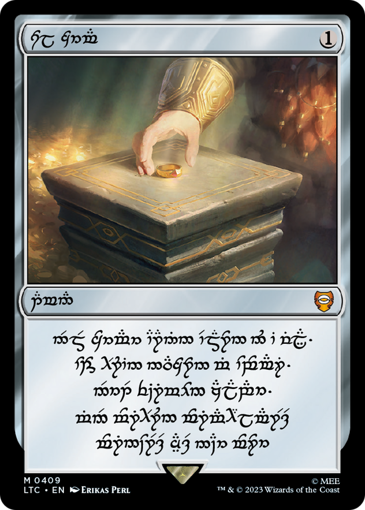 Sol Ring (409) (Dwarven) [The Lord of the Rings: Tales of Middle-Earth Commander]-1