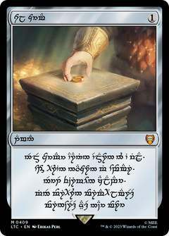 Sol Ring (409) (Dwarven) [The Lord of the Rings: Tales of Middle-Earth Commander]-1