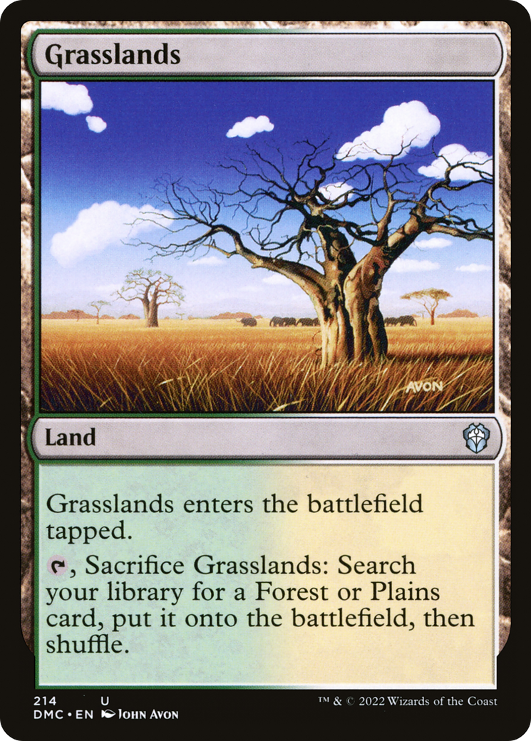 Grasslands [Dominaria United Commander]-1