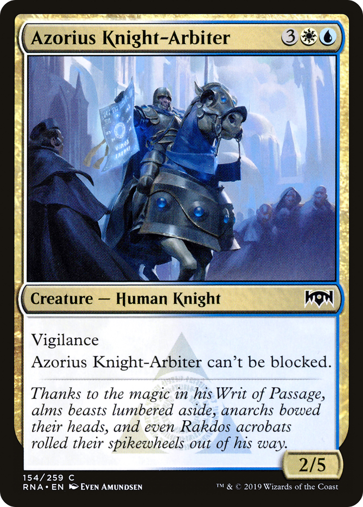 Azorius Knight-Arbiter [Ravnica Allegiance]-1