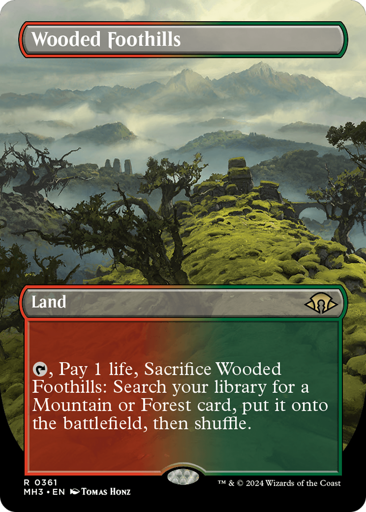 Wooded Foothills (Borderless) [Modern Horizons 3]-1