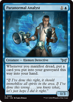 Paranormal Analyst [Duskmourn: House of Horror]-1