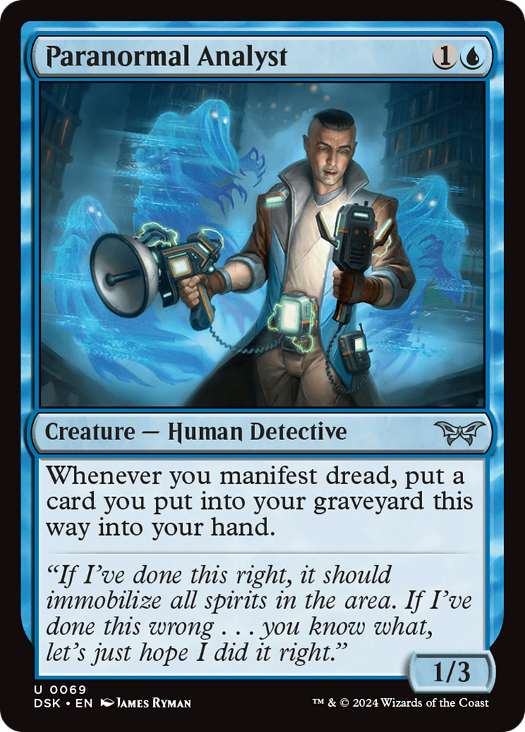Paranormal Analyst [Duskmourn: House of Horror]-1