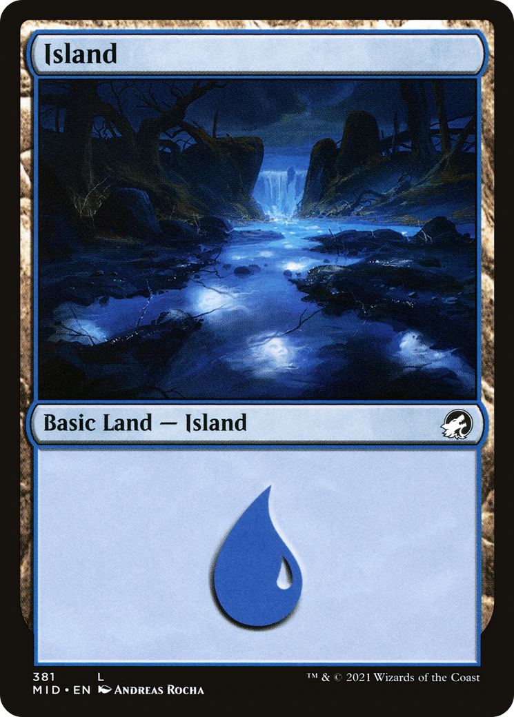 Island (381) [Innistrad: Midnight Hunt]-1
