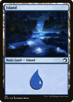 Island (381) [Innistrad: Midnight Hunt]-1
