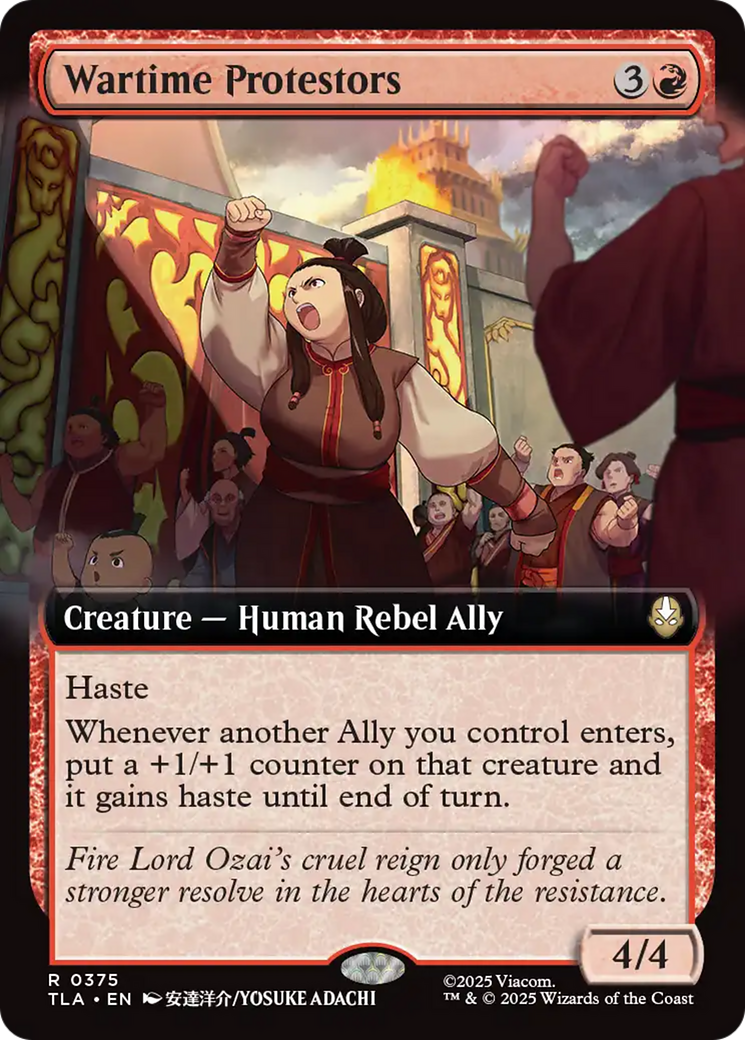 Wartime Protestors (Extended Art) [Avatar: The Last Airbender]-1