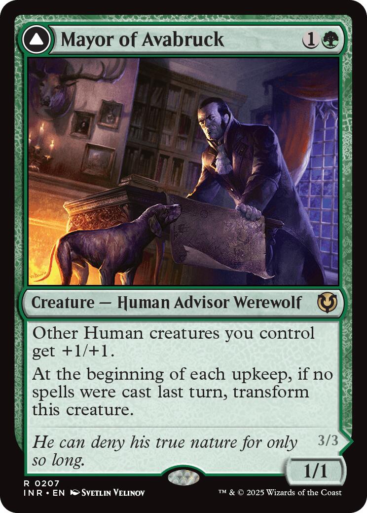 Mayor of Avabruck // Howlpack Alpha [Innistrad Remastered]-1