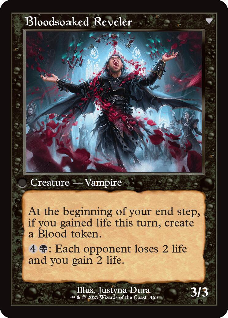 Restless Bloodseeker // Bloodsoaked Reveler (Retro Frame) [Innistrad Remastered]-2