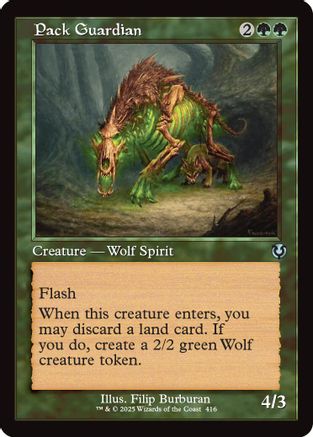 Pack Guardian (Retro Frame) [Innistrad Remastered]-1
