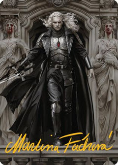 Sorin, Imperious Bloodlord Art Card (Gold-Stamped Signature) [Innistrad Remastered Art Series]-1