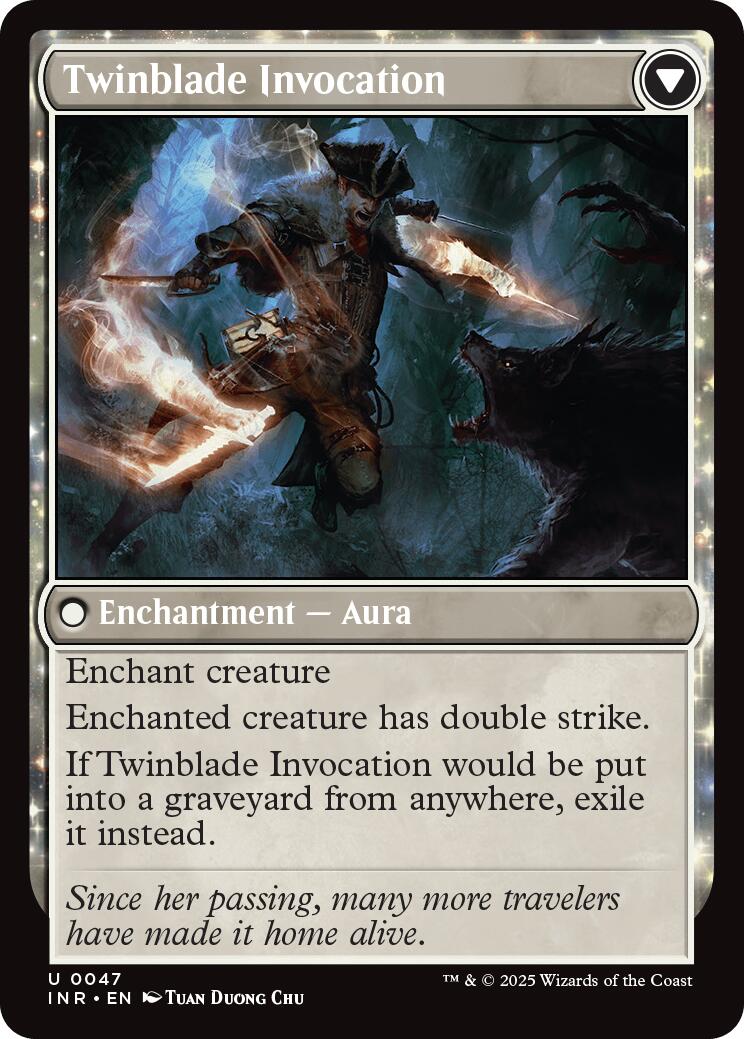 Twinblade Geist // Twinblade Invocation [Innistrad Remastered]-2