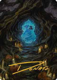 Conjurer's Closet Art Card (Gold-Stamped Signature) [Innistrad Remastered Art Series]-1