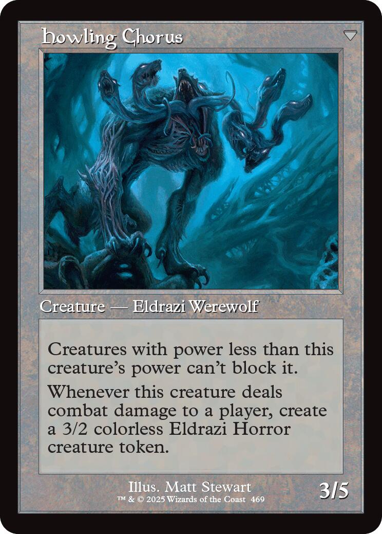 Shrill Howler // Howling Chorus (Retro Frame) [Innistrad Remastered]-2