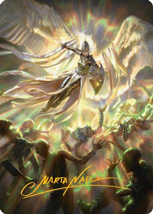 Vanquish the Horde Art Card (Gold-Stamped Signature) (AAINR-004) - Art Series: Innistrad Remastered-1