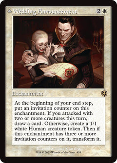 Wedding Announcement // Wedding Festivity (Retro Frame) [Innistrad Remastered]-1