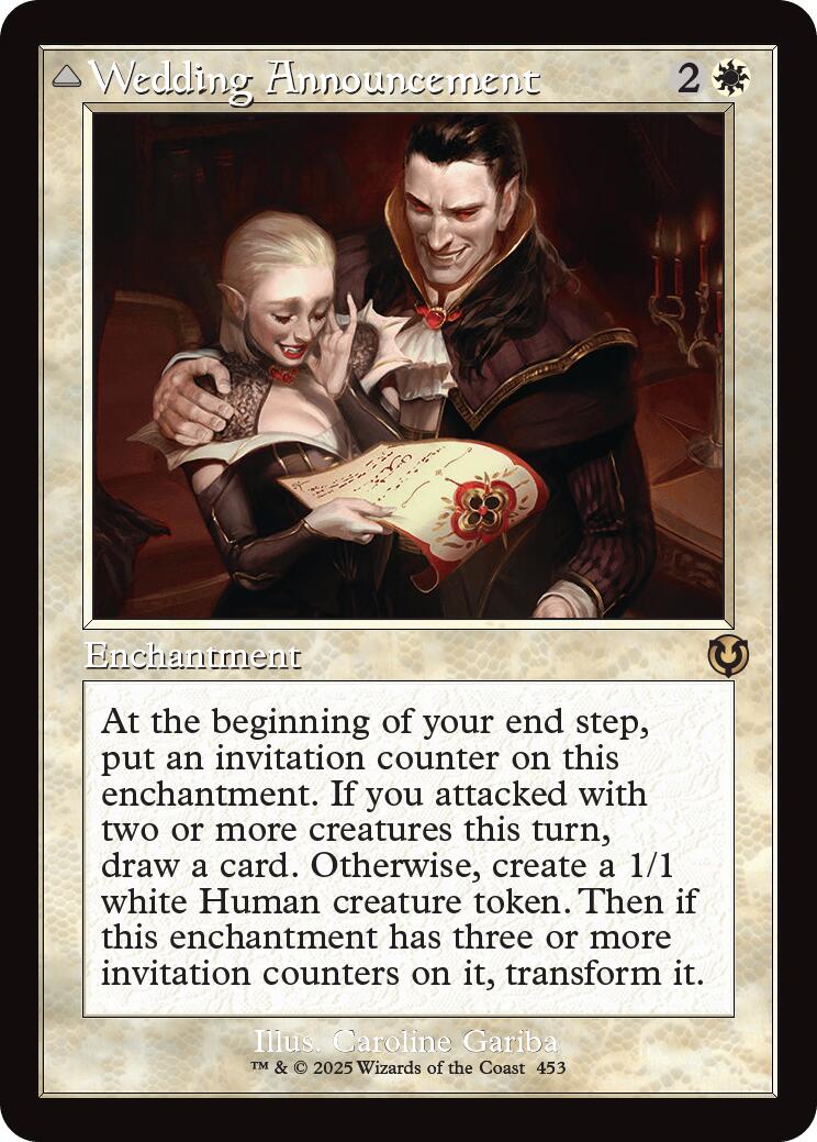 Wedding Announcement // Wedding Festivity (Retro Frame) [Innistrad Remastered]-1