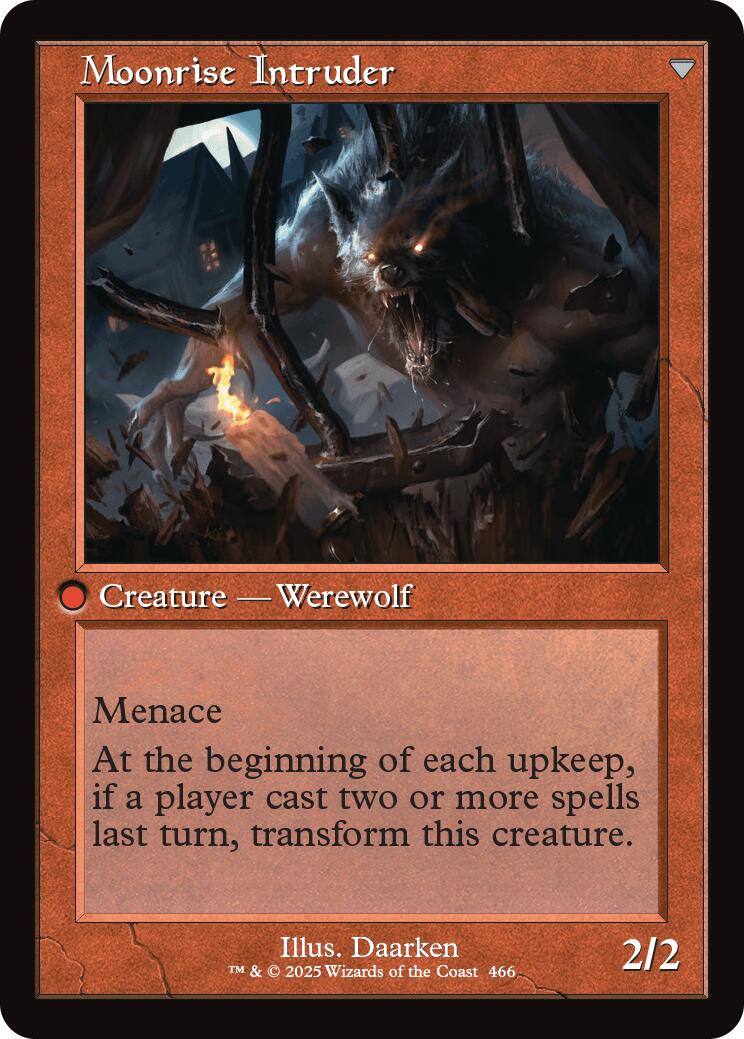 Village Messenger // Moonrise Intruder (Retro Frame) [Innistrad Remastered]-2