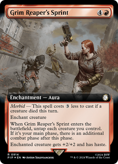 Grim Reaper's Sprint (Extended Art) (Surge Foil) [Fallout]-1