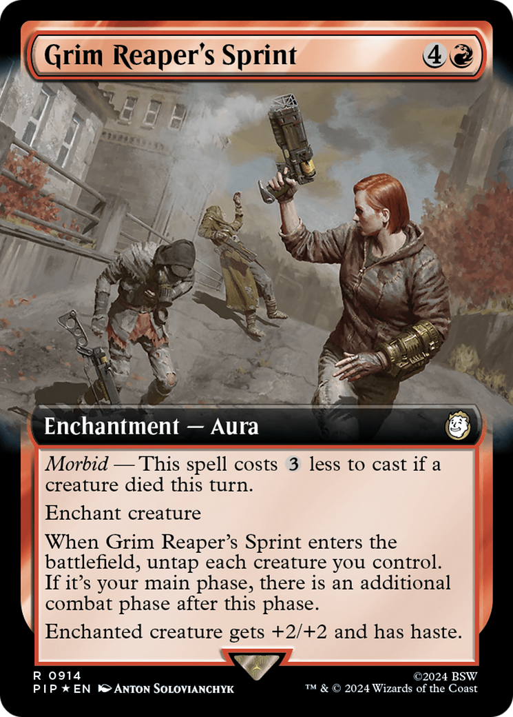 Grim Reaper's Sprint (Extended Art) (Surge Foil) [Fallout]-1
