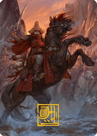 Zealous Conscripts Art Card (Gold-Stamped Signature) (AAINR-012) - Art Series: Innistrad Remastered-1