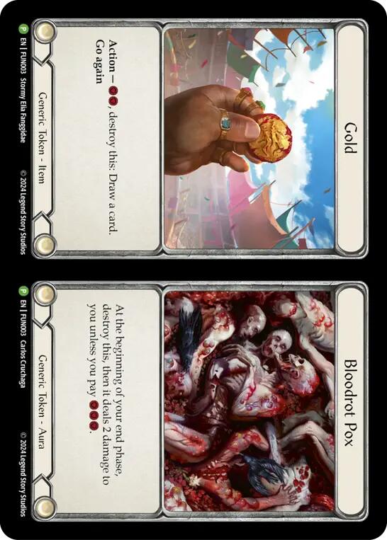 Cracker Bauble // Gold and Bloodrot Pox [LGS360-FUN003] (Promo)-2
