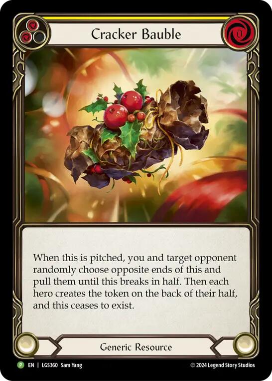 Cracker Bauble // Gold and Inertia [LGS360-FUN013] (Promo)-1