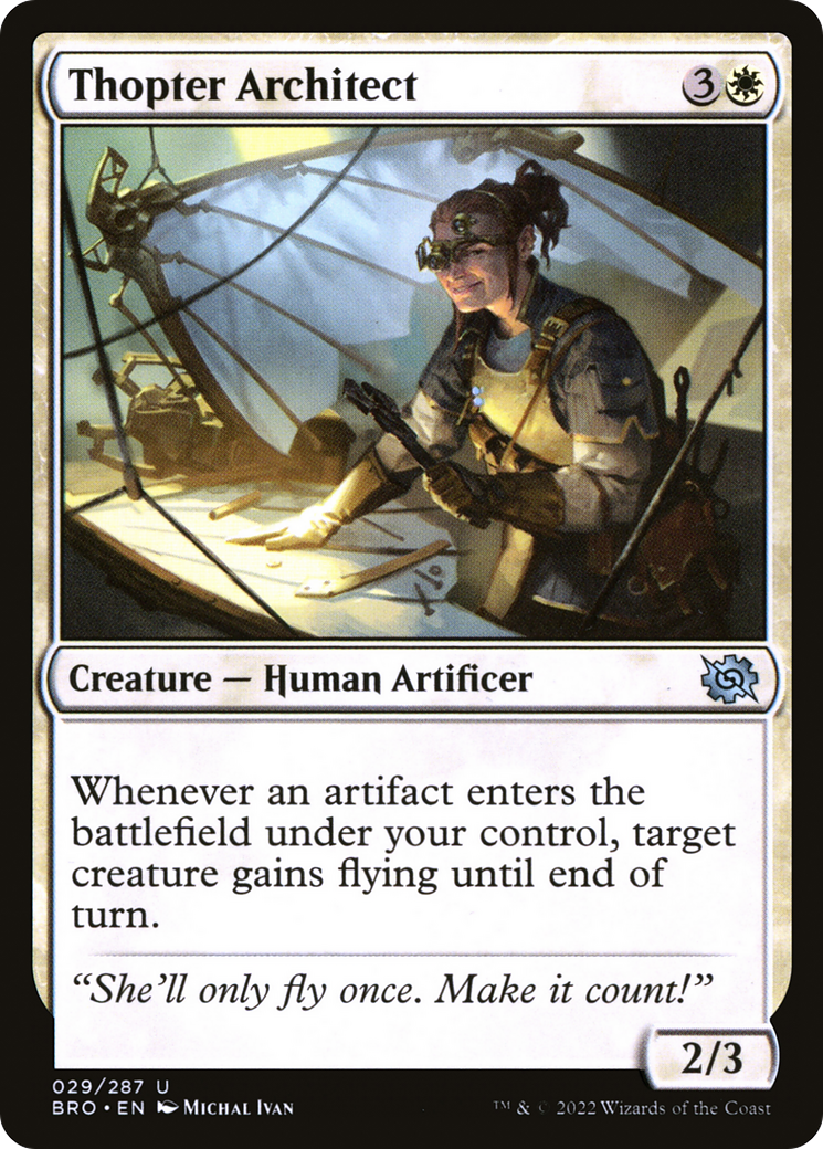 Thopter Architect [The Brothers' War]-1
