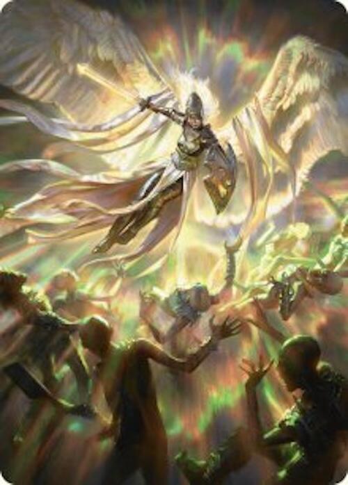Vanquish the Horde Art Card [Innistrad Remastered Art Series]-1