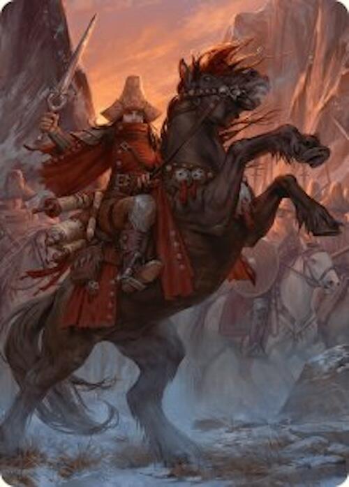 Zealous Conscripts Art Card [Innistrad Remastered Art Series]-1