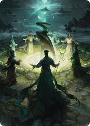 Cryptolith Rite Art Card [Innistrad Remastered Art Series]-1
