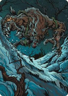 Ravager of the Fells Art Card [Innistrad Remastered Art Series]-1