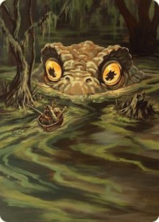The Gitrog Monster Art Card [Innistrad Remastered Art Series]-1