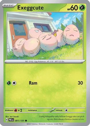 Exeggcute (001/131) [Scarlet & Violet: Prismatic Evolutions]-1