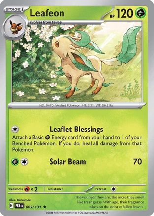 Leafeon (005/131) [Scarlet & Violet: Prismatic Evolutions]-1